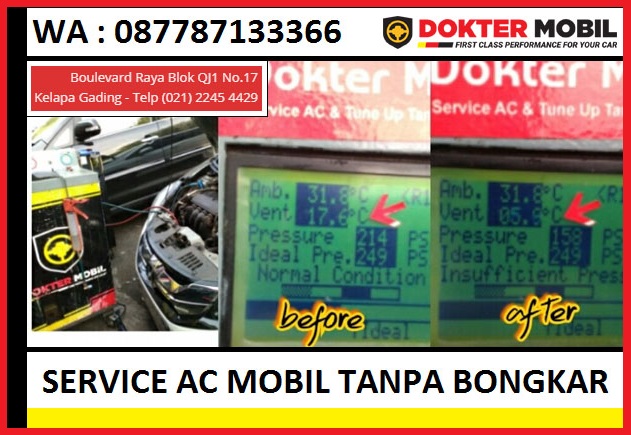 Dokter Mobil, Service Ac Mobil Bintaro
